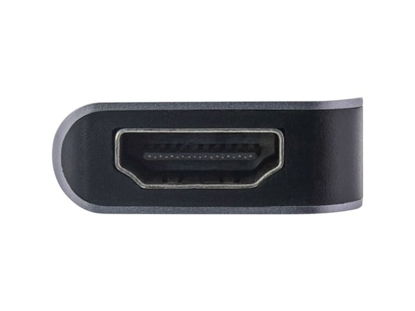 InLine 33271H, USB 3.2 Gen 1 (3.1 Gen 1) Type-C, HDMI, USB 3.2 Gen 1 (3.1 Gen 1) Type-A, USB Type-C, 5000 Mbit/s, 60 Hz, 3840 x 2160 pikseliä, Harmaa