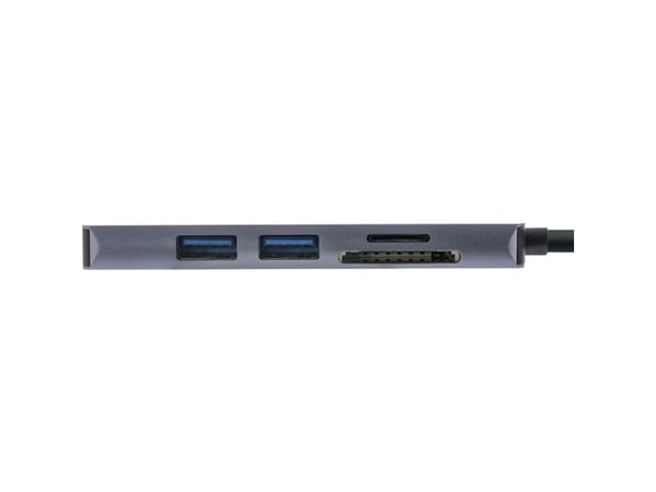 InLine 33271I, USB 3.2 Gen 1 (3.1 Gen 1) Type-C, HDMI, USB 3.2 Gen 1 (3.1 Gen 1) Type-A, MicroSD (TransFlash), SD, 5000 Mbit/s, 60 Hz, 3840 x 2160 ...
