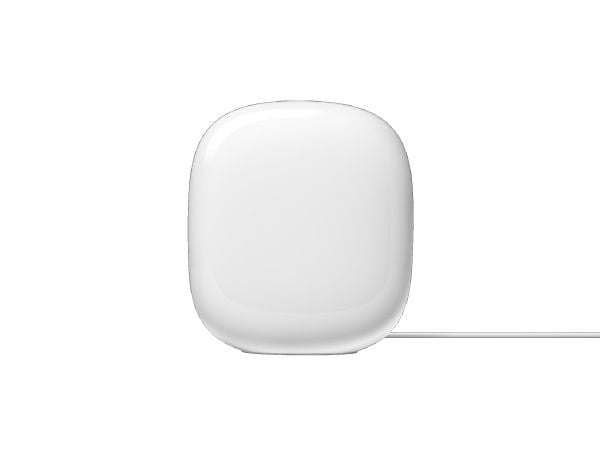 Google Nest Wifi Pro - Wi-Fi-system - (3 rutere) - inntil 360 kvm - maske 1GbE - Wi-Fi 6E - Multibånd