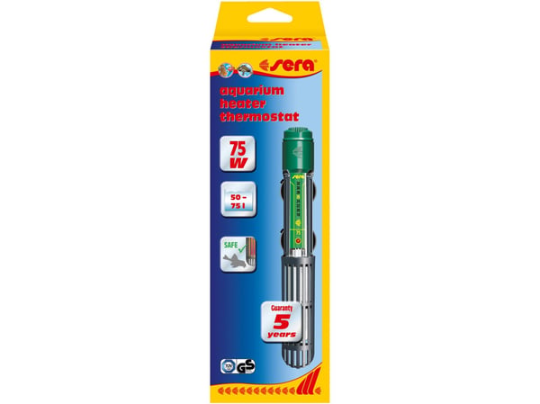 sera aquarium heater thermostat, 18 - 32 ° C, 75 W