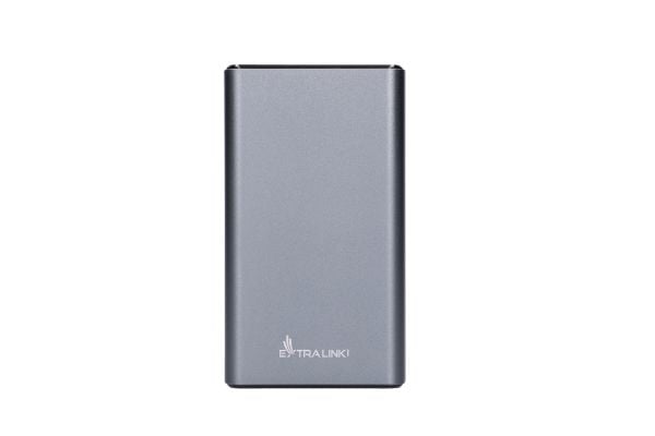 Extralink EX.19539, 20000 mAh, Lithium-Ion (Li-Ion), 3,7 V, 45 W, Grå, Lysegrå