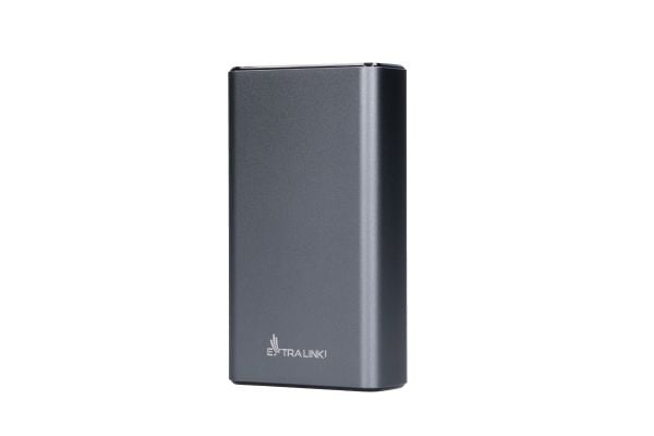 Extralink EX.19539, 20000 mAh, Lithium-Ion (Li-Ion), 3,7 V, 45 W, Grå, Lysegrå