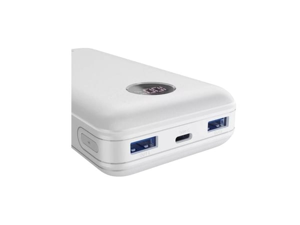 Canyon PB-2002, 20000 mAh, Quick Charge 3.0, Valkoinen