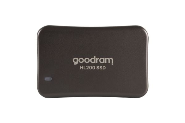 GOODRAM HL200 - SSD - 1 TB - ekstern (bærbar) - USB 3.2 Gen 2 (USB-C kontakt)