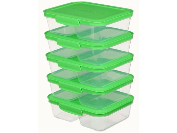 Sistema 870 ml Meal Prep Nest IT 5-pak