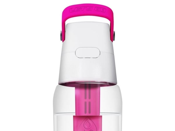Dafi filterflaska Solid rosa 700 ml