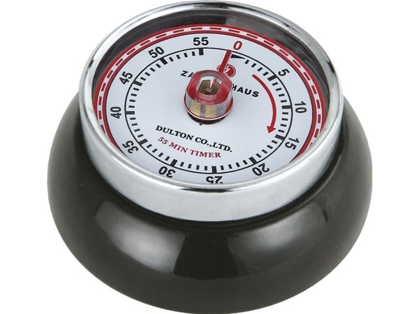 Zassenhaus 072310, Mekanisk tidsur, Sort, 60 min, 7 cm, 30 mm, 144 g