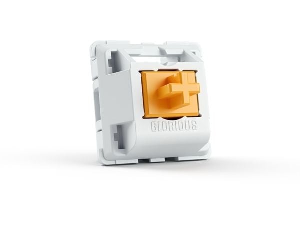 Glorious PC Gaming Race Panda, Oransje, Hvit, 36 stykker, Platemontert