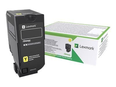 Lexmark - Gul - original - tonerpatron LCCP, Lexmark Corporate - for Lexmark CS720de, CS720dte, CS725de, CS725dte, CX725de, CX725dhe, CX725dthe