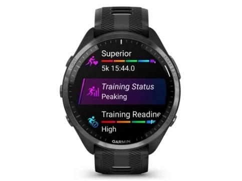 Garmin Forerunner 965, 3,56 cm (1.4"), AMOLED, Berøringsskjerm, 32 GB, GPS, 53 g