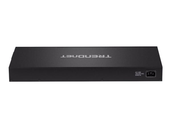TRENDnet TPE 3018LS - Switch - smart - 8 x 10/100/1000 (PoE+) + 2 x kombo-Gigabit SFP - rackmonterbar - PoE+ (220 W) - TAA-samsvar