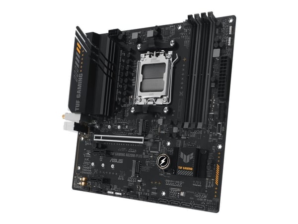 ASUS TUF GAMING A620M-PLUS WIFI - Moderkort - micro ATX - Socket AM5 - AMD A620 Chipuppsättning - USB 3.1 Gen 1, USB-C 3.2 Gen 1 - 2.5 Gigabit LAN,...