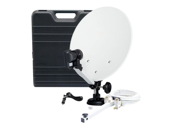 TELESTAR 35 Camping Set - Mobilt system för satellit-TV - DVB-S, DVB-S2 - offset dish: 35 cm TELESTAR 35 Camping Set - Mobilt system för satellit-TV - DVB-S, DVB-S2 - offset dish: 35 cm