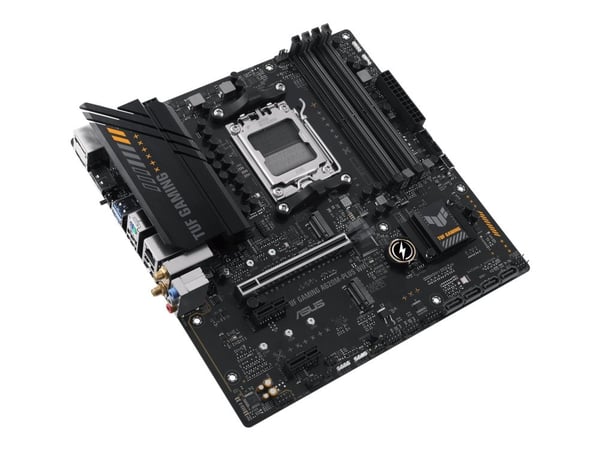 ASUS TUF GAMING A620M-PLUS WIFI - Moderkort - micro ATX - Socket AM5 - AMD A620 Chipuppsättning - USB 3.1 Gen 1, USB-C 3.2 Gen 1 - 2.5 Gigabit LAN,...