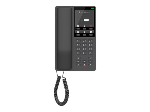 Grandstream GHP Series GHP621W - VoIP-telefon - IEEE 802.11a/b/g/n/ac (Wi-Fi) - treveis anropskapasitet - SIP - 2 linjer - svart