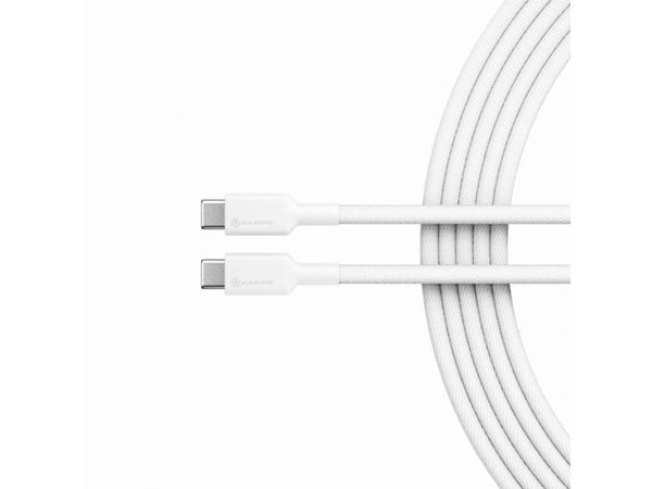 ALOGIC ELPCC202-WH, 2 m, USB C, USB C, USB 2.0, 480 Mbit/s, Valkoinen