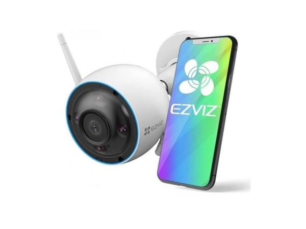 EZVIZ H3 3K, IP-sikkerhetskamera, Utendørs, Ledning & Trådløs, CE / FCC / UKCA / UL / WEEE / RoHS / REACH, Tak/Vegg, Hvit