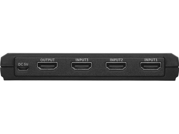 One For All SV 1632, HDMI, musta, 60 Hz, 1920 x 1080 (HD 1080), 3840 x 2160, 3840 x 2160 pikseliä, 4K Ultra HD