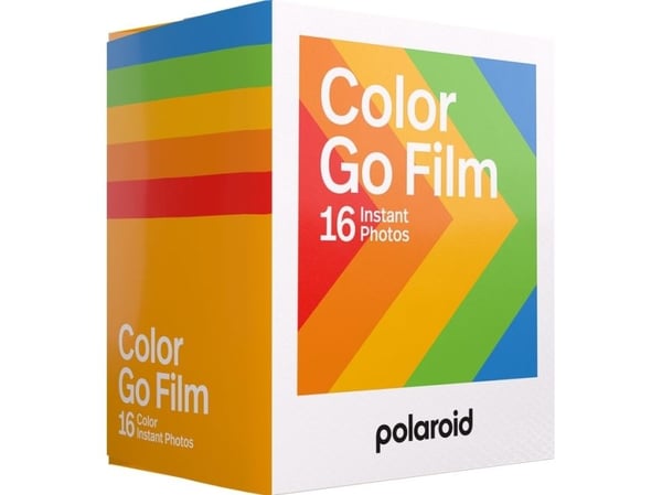 Polaroid - Double Pack - hurtigvirkende fargefilm - Polaroid Go - ASA 640 - 16 eksponeringer - 2 kassetter