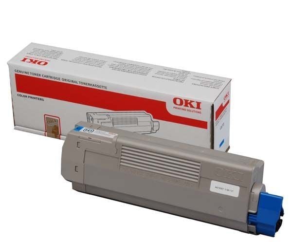 OKI - Cyan - original - tonerpatron - for C610dn, 610dtn, 610n