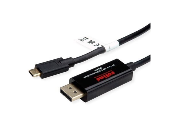ROLINE 11.04.5958, 3.2 Gen 1 (3.1 Gen 1), USB Type-C, DisplayPort-lähtö, 3840 x 2160 pikseliä
