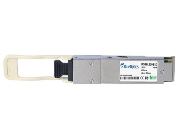 BlueOptics TN-QSFP-100G-SR4-BO, Fiber optisk, 100000 Mbit/s, QSFP28, MTP/MPO, 100 m, 850 nm