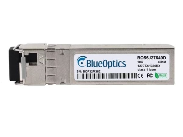 BlueOptics TN-SFP-10G-U-40-BO, Valokuitu, 10000 Mbit/s, SFP+, LC, 40000 m, 1270 nm