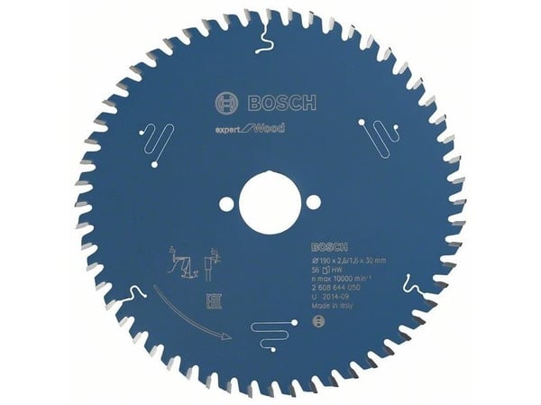 Bosch RUNDSAVKLINGE 190X30X2,6MM 56T EXP WOOD