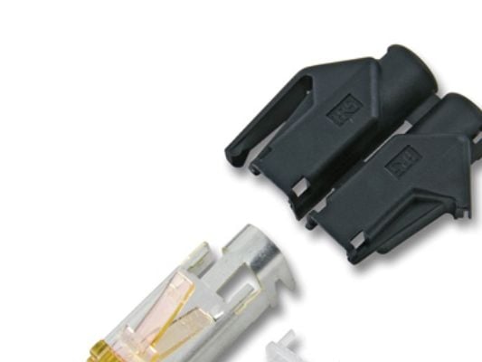 Draka Comteq TM31 Patch Cat6 10m, 10 m, Cat6a, RJ-45, RJ-45, Harmaa