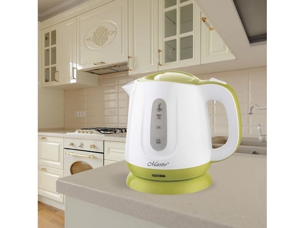 Feel-Maestro MR013 grön vattenkokare 1 l 1100 W - grön/vit (MR-013 green)