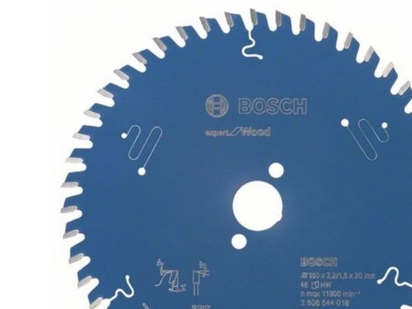 Bosch Expert for Wood - Sirkelformet sagblad - for tre - 160 mm - 48 tenner