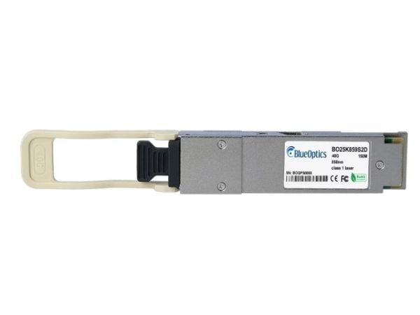 Transition Networks TN-QSFP-40G-SR-BD yhteensopiva BlueOptics QSFP -lähetin 40 Gigabitin multimode-verkon nopeaan tiedonsiirtoon valokuituverkoissa...