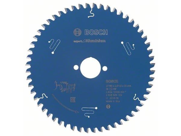 Bosch RUNDAVKLING 190X30X2,6MM 56T EXP ALU