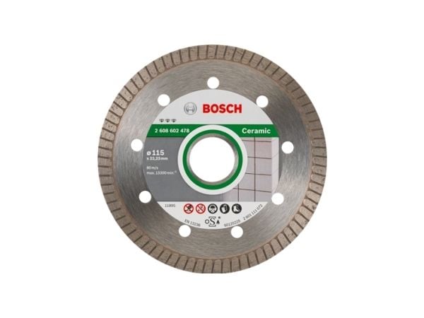 Bosch DIAMANTSKÆRESKIVE FPP GRES 115X22.2MM DIAMANTSKÆRESKIVE FPP GRES 115X22.2MM