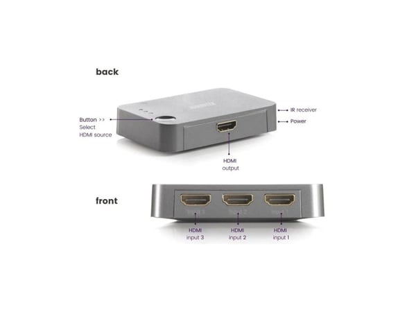 Marmitek Connect 310 UHD 2.0 HDMI-kytkin