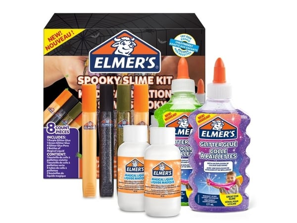 Elmer's Mini Slime guld/rød StarterKit