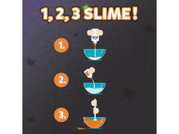 Elmer's Mini Slime guld/rød StarterKit