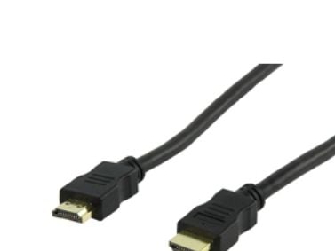 Valueline - HDMI-kabel med Ethernet - HDMI hann til HDMI hann - 15 m - svart