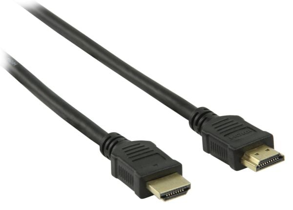 Valueline - HDMI-kabel med Ethernet - HDMI hann til HDMI hann - 15 m - svart