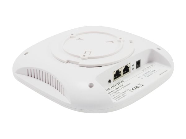 LevelOne WAP-8121, 2,4 GHz, 5 GHz, 433 Mbit/s, 64-bit WEP, 128-bit WEP, WPA, WPA2, WPA2-AES, WPA2-PSK, WPA2-TKIP, 10,100,1000 Mbit/s
