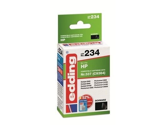 Edding EDD-234, Svart, 20 ml, 1 styck, 845 sidor, Enpack