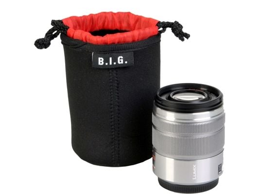 B.I.G. PS7, Veske beholder, Svart, Rød, Neopren, 70 mm, 70 mm, 70 mm