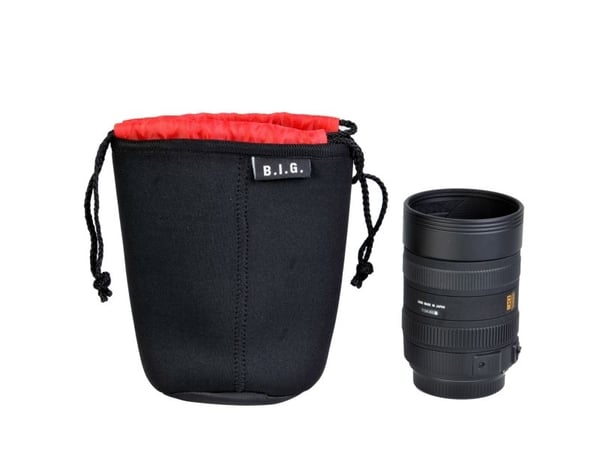 B.I.G. PS10, Veske beholder, Svart, Rød, Neopren, 70 mm, 100 mm, 70 mm
