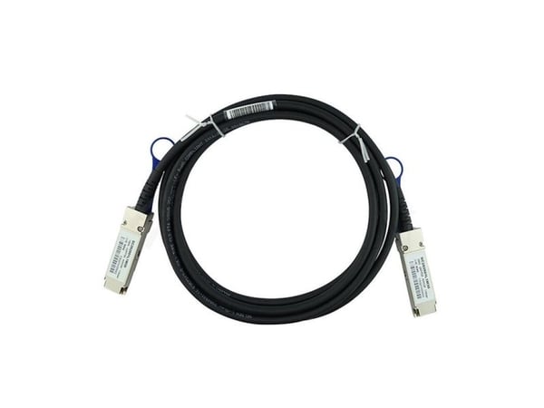 BlueOptics 100GB-C01-QSFP28-SV-BL, 1 m, QSFP28, QSFP28, Hanstik/Hanstik