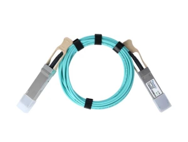 BlueOptics 100G-QSFP28-AOC50M-BO, 50 m, QSFP28, QSFP28, Hankjønn/hankjønn