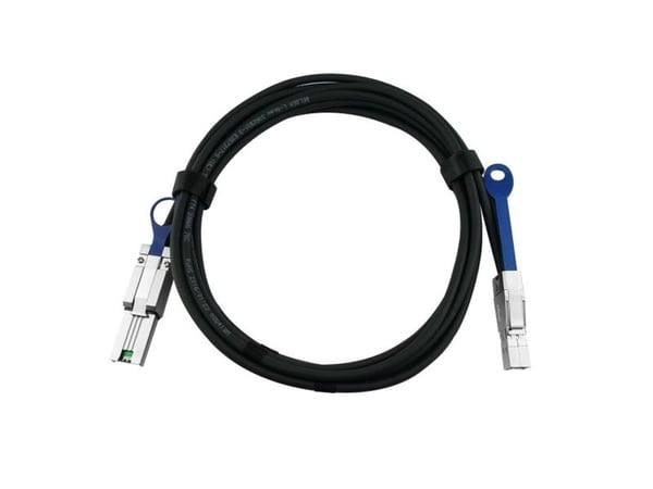 BlueOptics CBL-SFF8644-8088-50M-BL, 5 m, 4x Mini-SAS (SFF-8088), 4x Mini-SAS HD (SFF-8644), Hankjønn