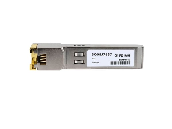 BlueOptics SFP-10G-RJ45-80M-EE-BO nettverkstransceivermodul kobber 10000 Mbit/s SFP+ (SFP-10G-RJ45-80M-EE-BO)