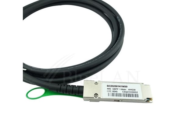 BlueOptics CBL-NTWK-0942-MQ28C20M-BL, 2 m, QSFP, QSFP, Hunkjønn