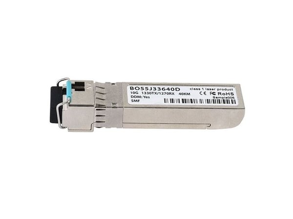 BlueOptics UF-SM-10G-S-1330-40, Fiberoptikk, 10000 Mbit/s, SFP+, LC, BX-D, 40000 m