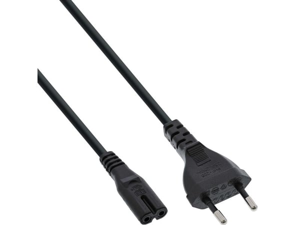 InLine 31516I, Innendørs, AC, 20 V, 1,5 m, Svart